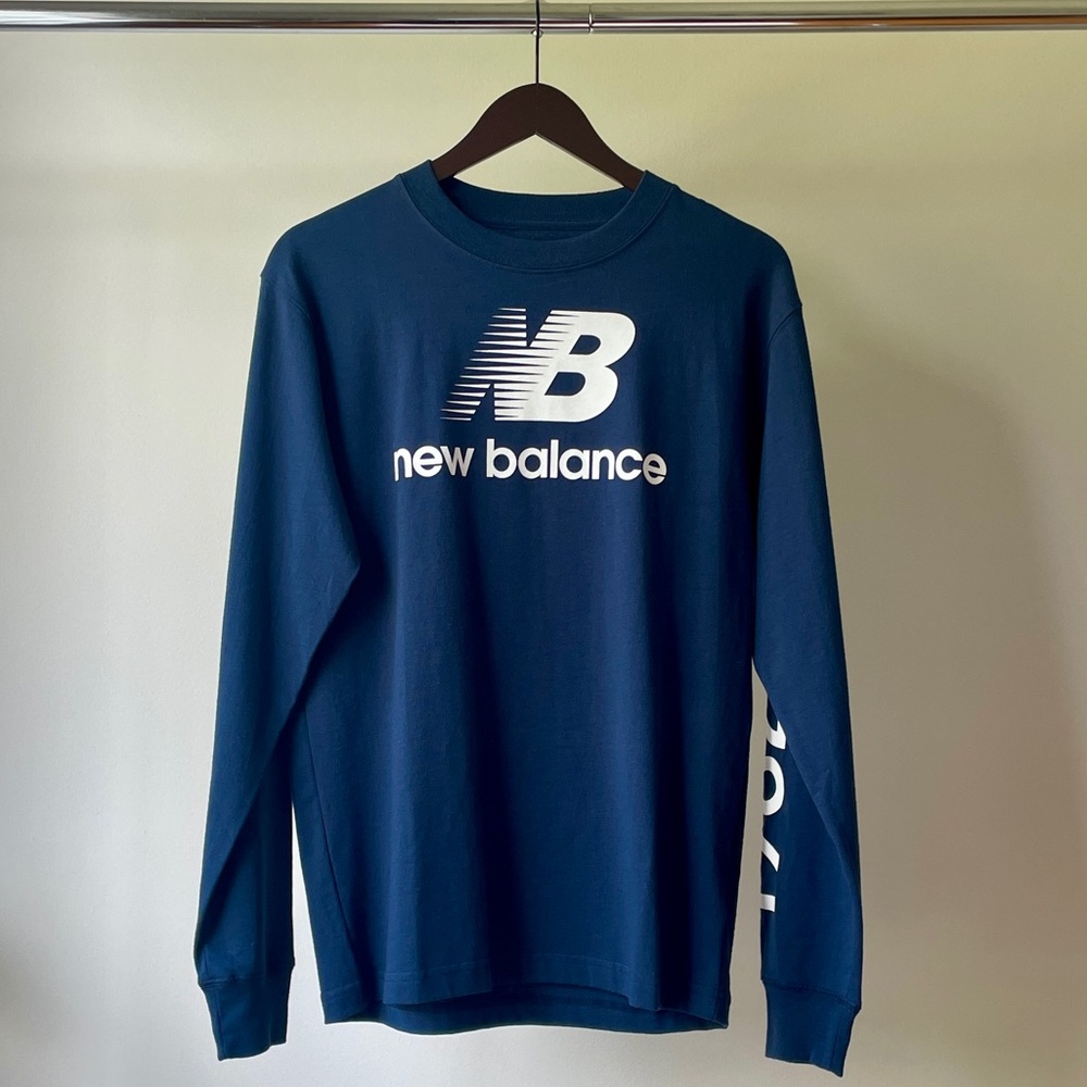 Made in USA New Balance Heritage Long Sleeve T-Shirt
